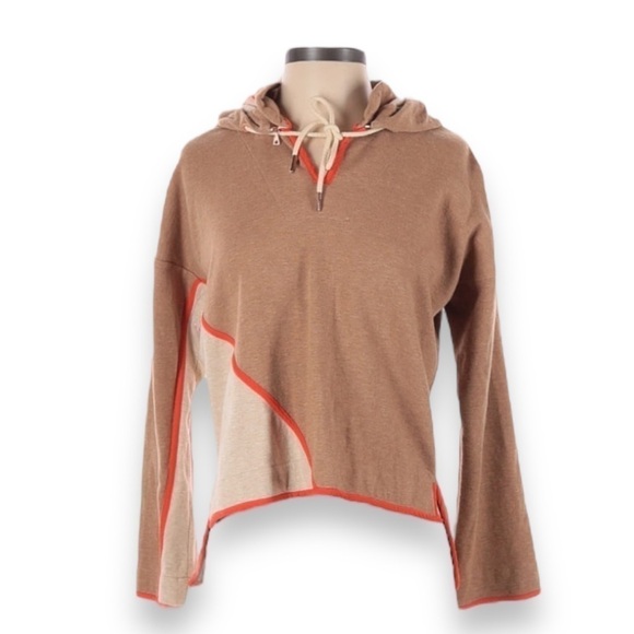 F.Words Free (deux) Hoodie in Toasted Oatmeal/Papaya EUC Size XS/S - Picture 2 of 7